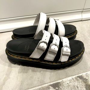 Dr Marten Doc Marten Blaire white platform sandal